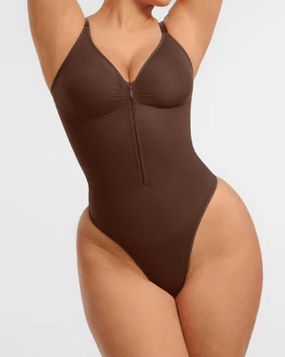 Seamless Covered Bust Full Body Shaper Jumpsuit — Zero Panty Lines | Zarela