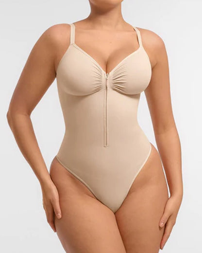 Seamless Covered Bust Full Body Shaper Jumpsuit — Zero Panty Lines | Zarela